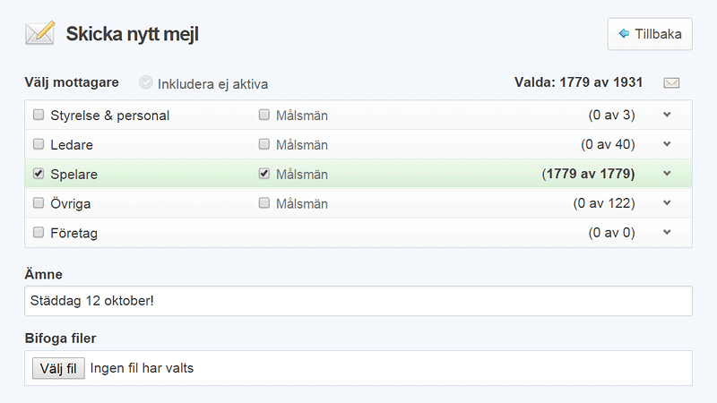 Mejlutskick