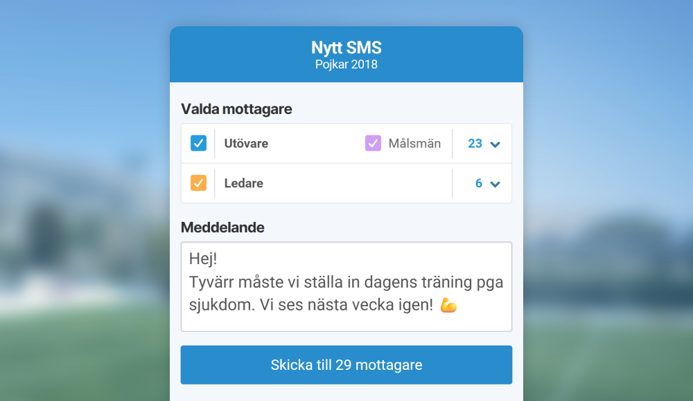 Mejl och SMS