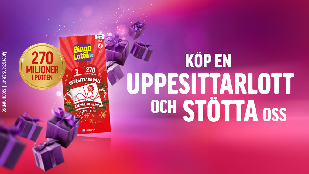 Bingolotto Uppesittarkväll