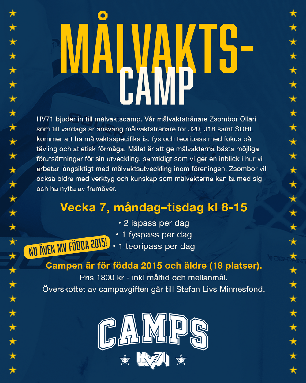 Målvaktscamp Sportlov