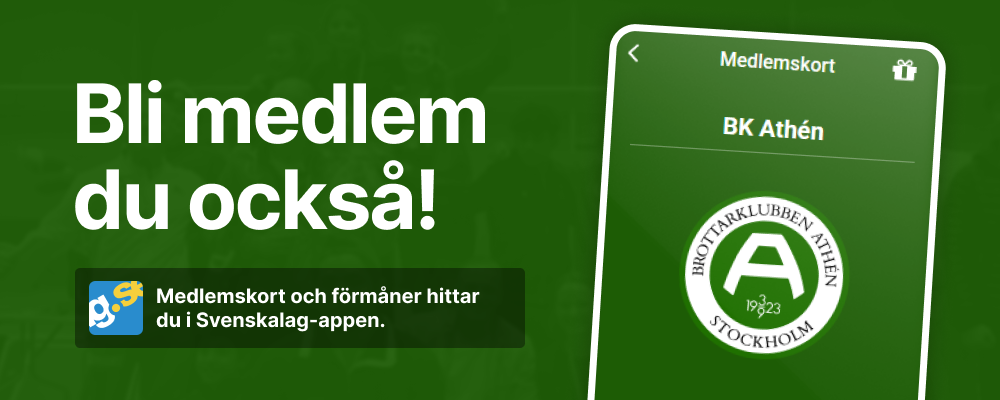 Stödmedlemskap - BK Athén