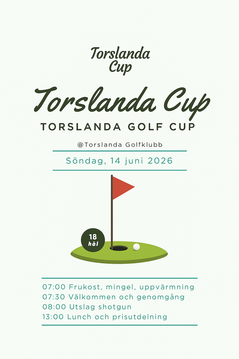 Torslanda Cup Golf - 2026