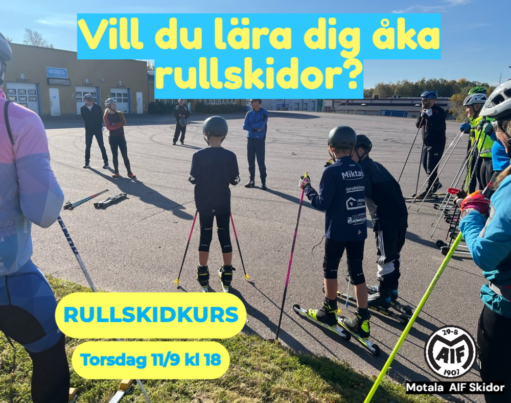 Rullskidkurs 11/9 -25