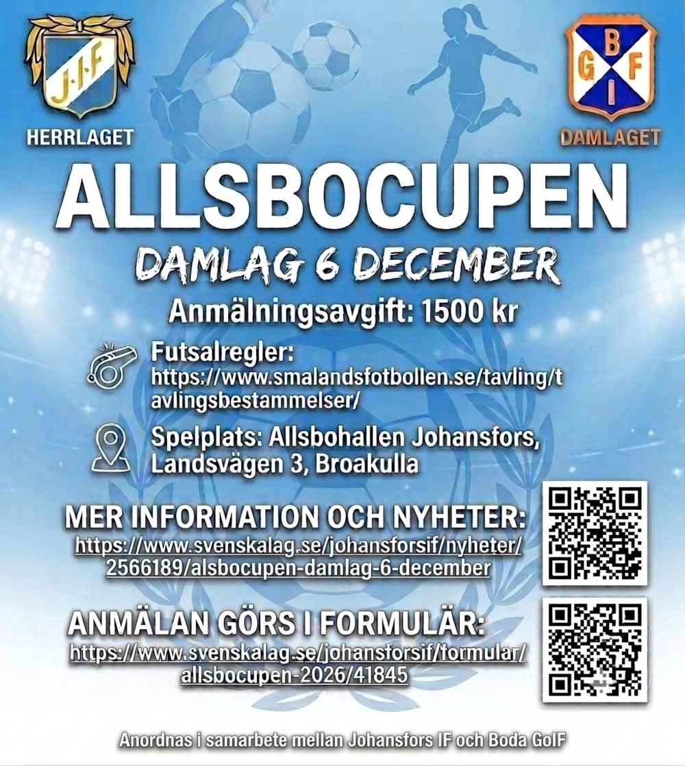 Allsbocupen 2026 DAM