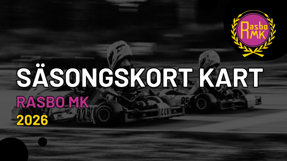 RMK Säsongskort Träning Kart 26 (Familj)