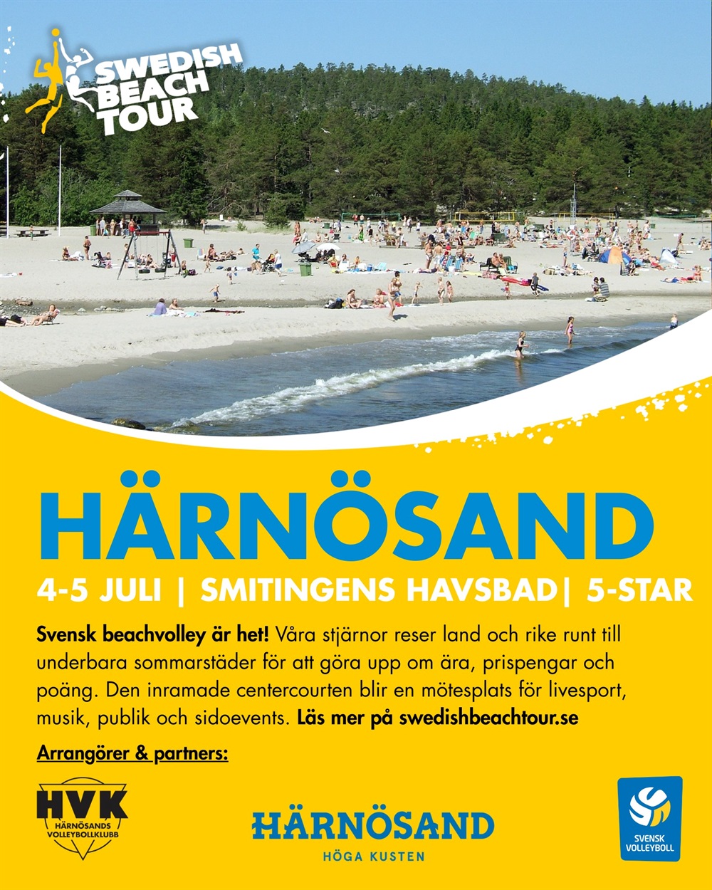 Swedish Beach Tour Härnösand 4-5 juli