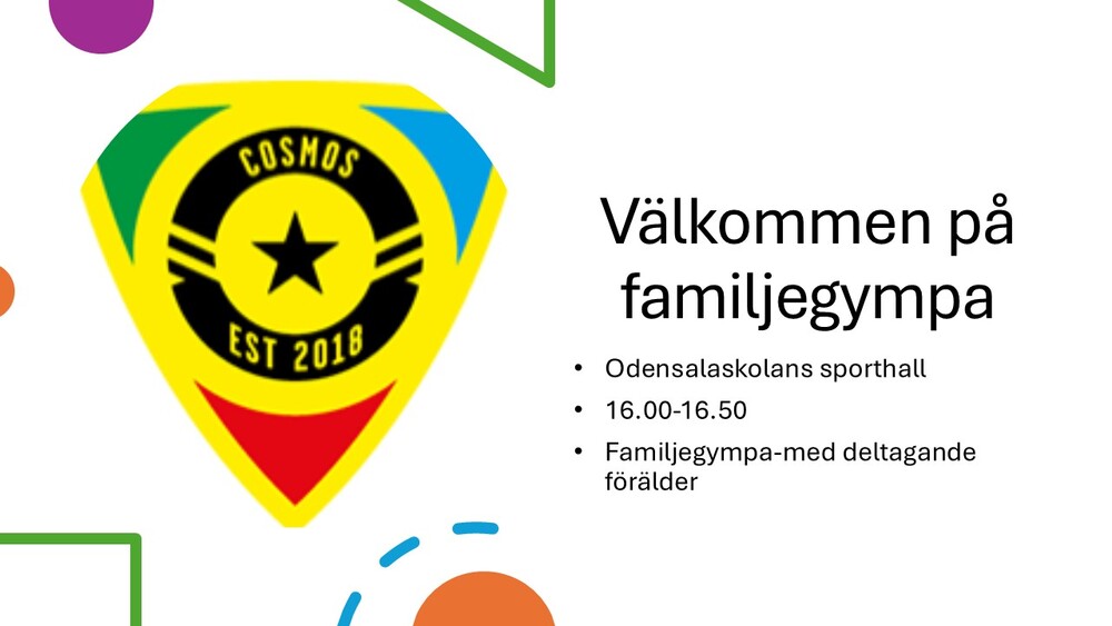 Familjegympa måndag