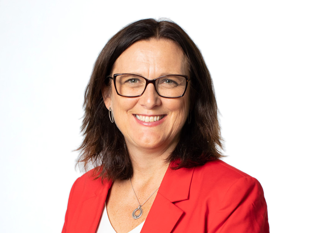 Inbjudan Lunchklubb 21/5: Europas väg framåt i en orolig värld med Cecilia Malmström