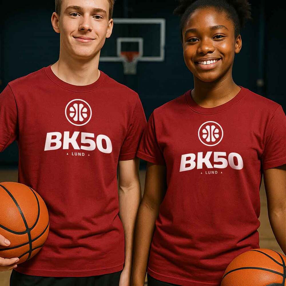 BK50 T-shirt för ungdom och vuxen