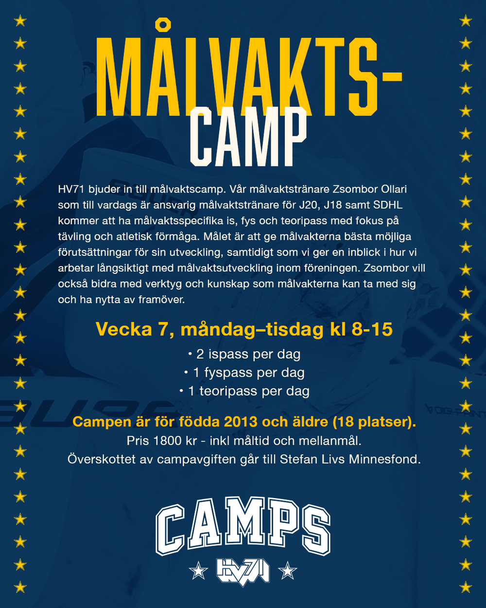 Målvaktscamp Sportlov