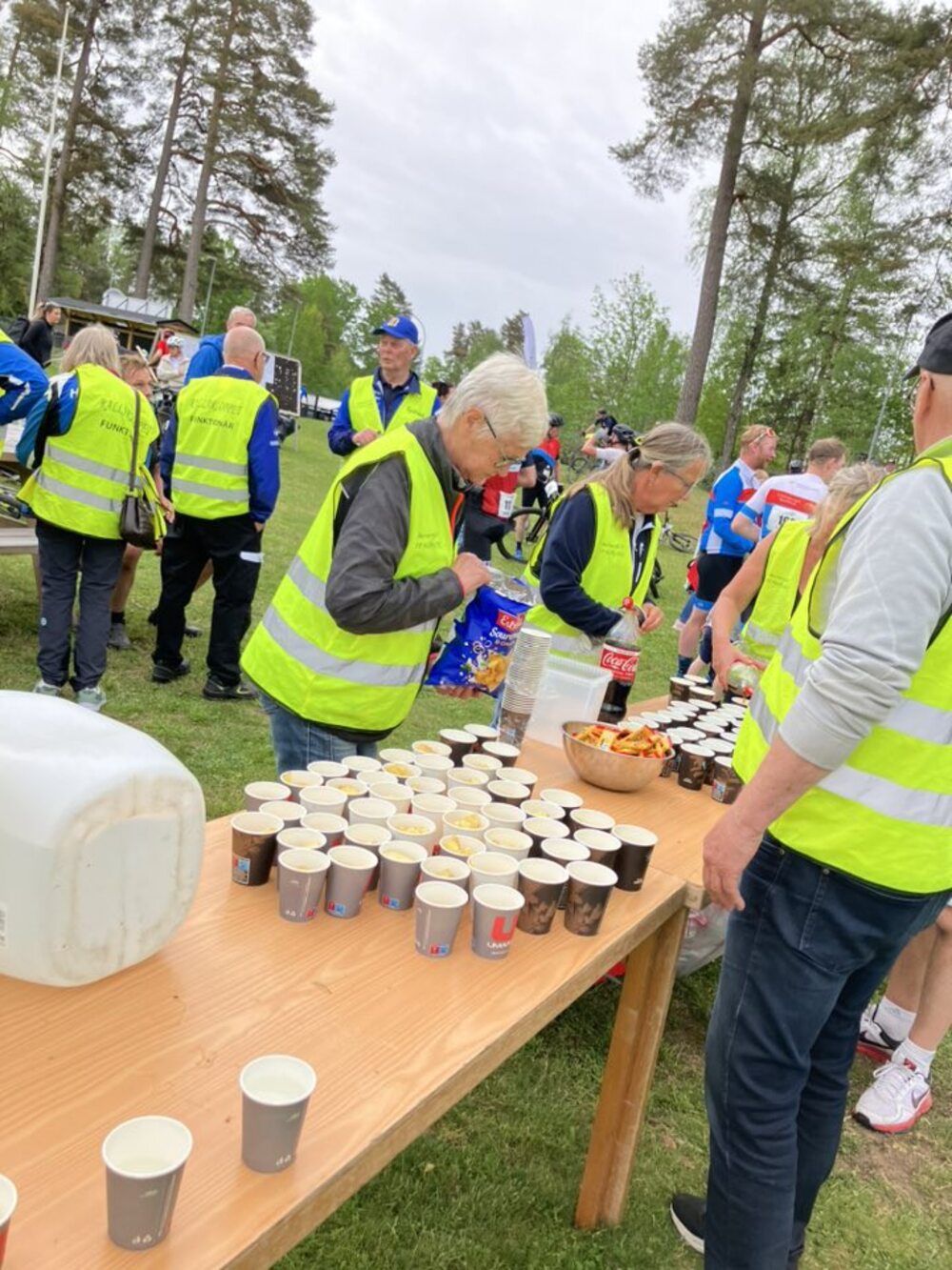 Funktionär på CykalRallarn 