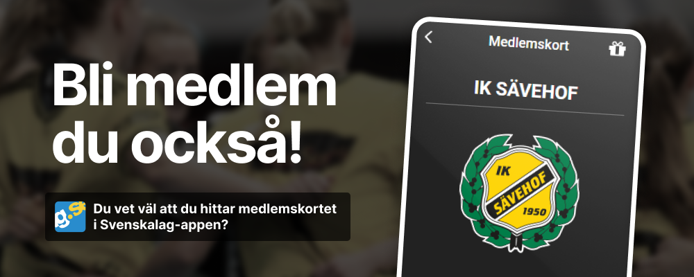 Bli stödmedlem!