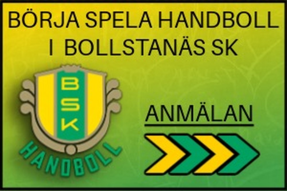 Börja spela handboll i BSK