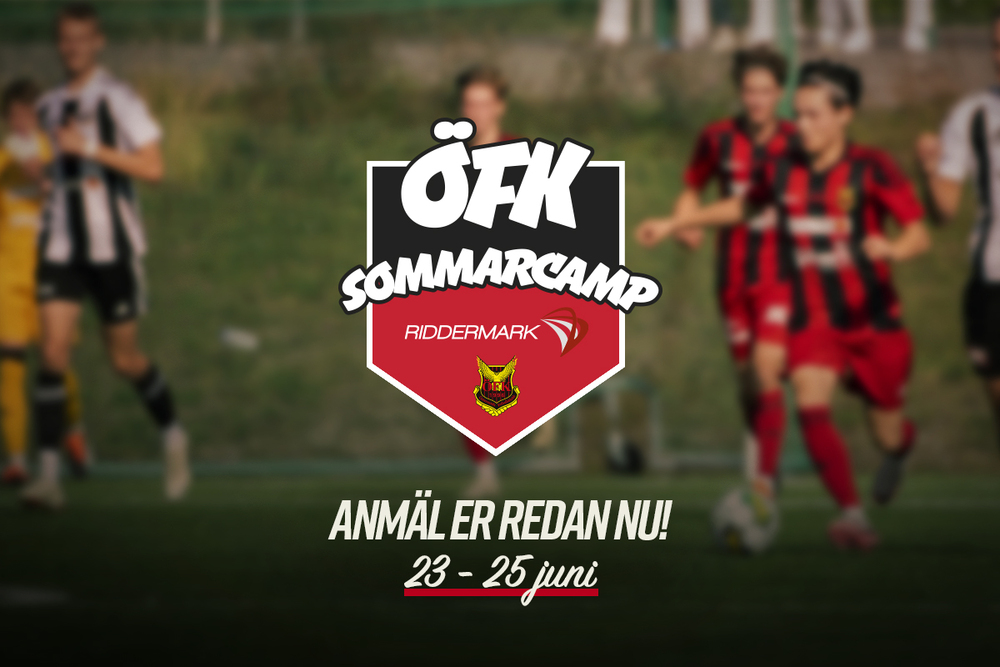 Anmälan ÖFK Sommarcamp 2026