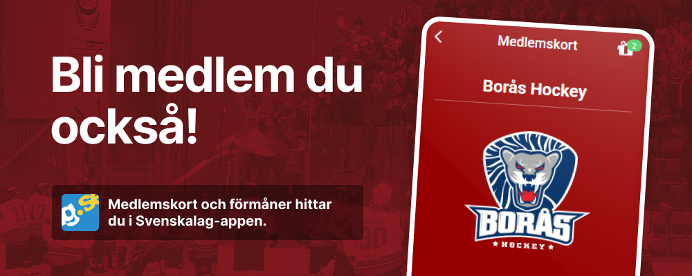 Bli medlem i Borås Hockey