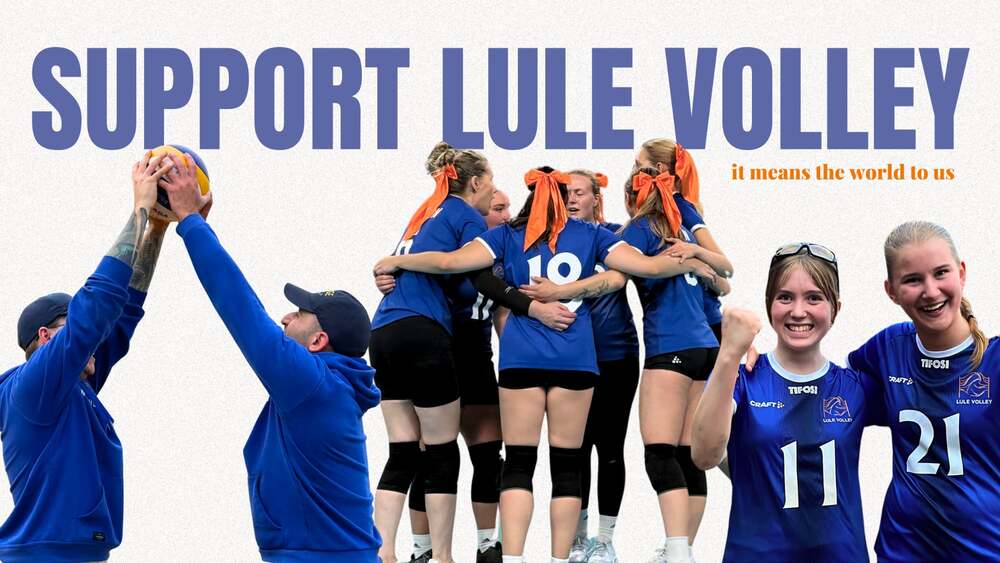Stötta Lule Volley!