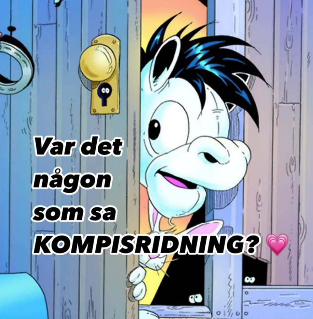 Kompisridning/Uteritt*