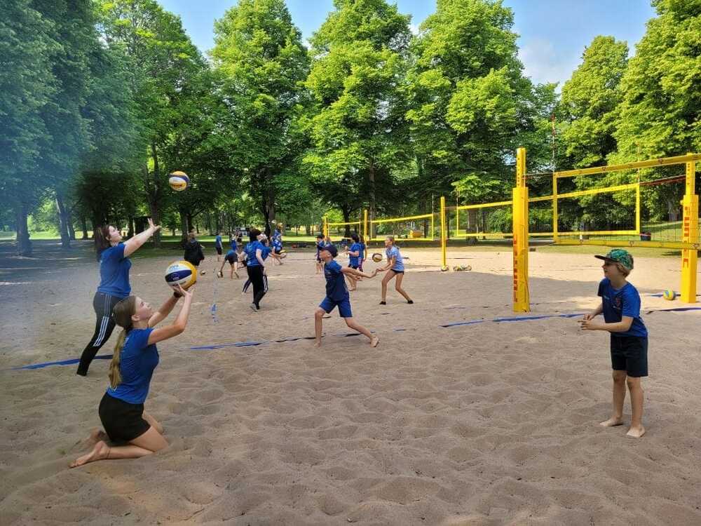 Köplats beachvolleyboll ungdom