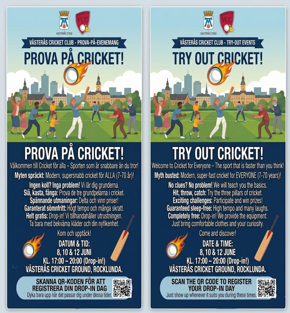 Prova På - Cricket för Alla