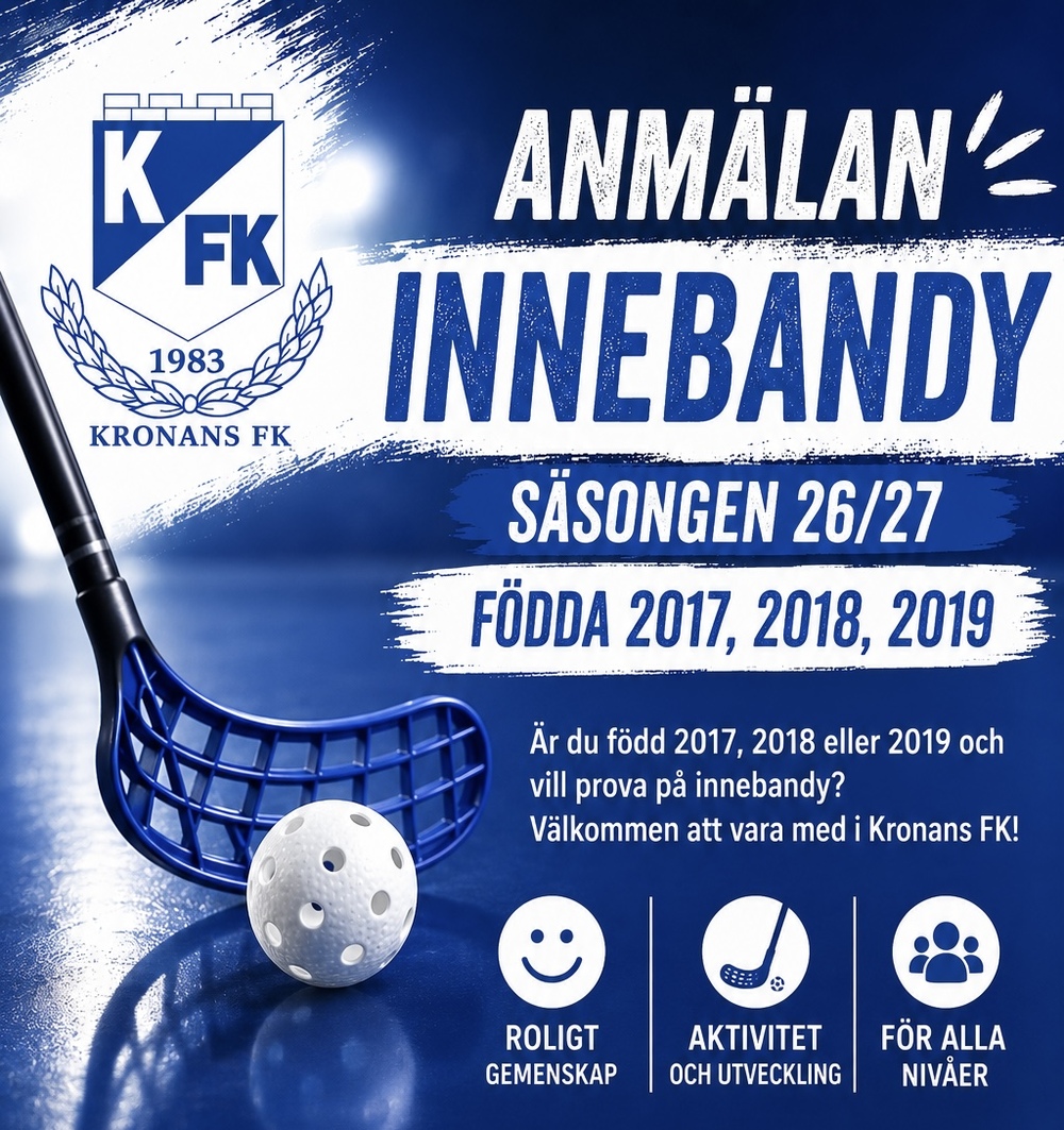 Anmälan till innebandy 26/27