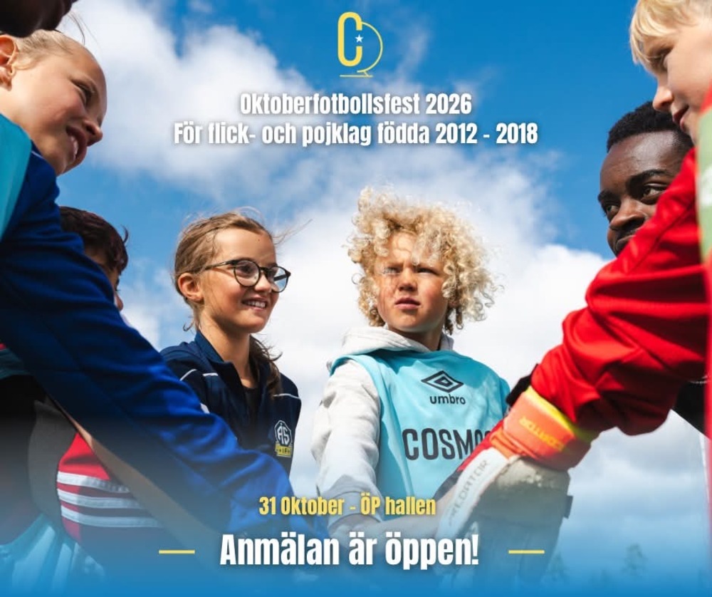 Anmälan Oktoberfotbollsfest 